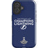 NHL 2020 Stanley Cup Champions Lightning iPhone 16 Impact Case